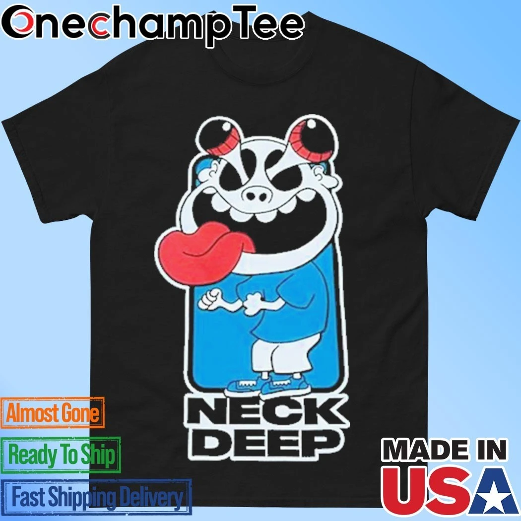 NECK DEEP Tシャツ 2025 Neck Deep New Merch 2025