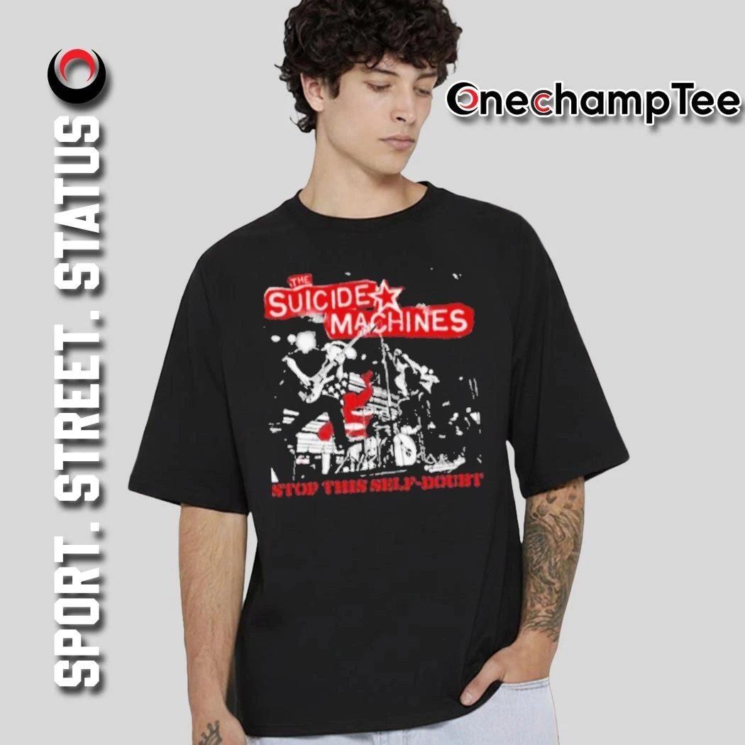 Official The suicide machines self doubt punk t-shirt, hoodie